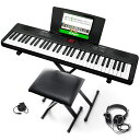 ALESISキーボードピアノ61鍵盤スピーカー内蔵ポータブル初心者向け...(2)