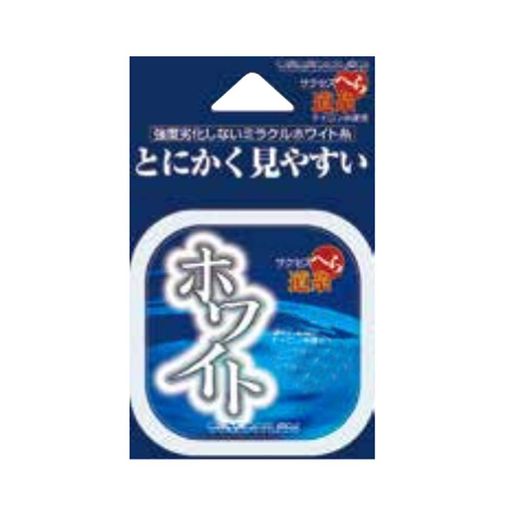 【DIAFISHING/ダイヤフィッシング】サクセスへらホワイト道糸50m巻ナイロン1号