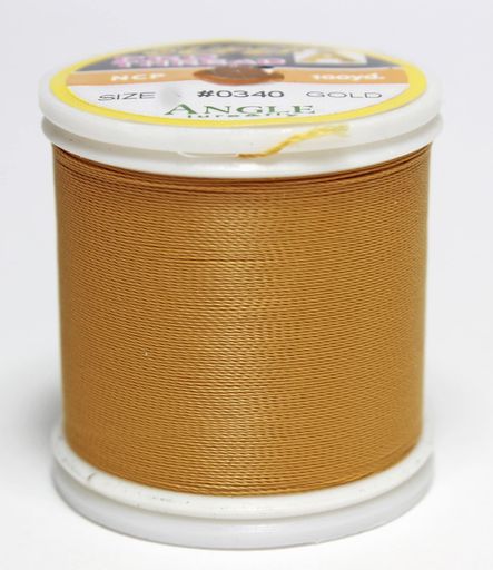 アングル(Angle)スーパーAプロスレッドNCP/Dサイズ#0340/GOLDロッドワインディングスレッド