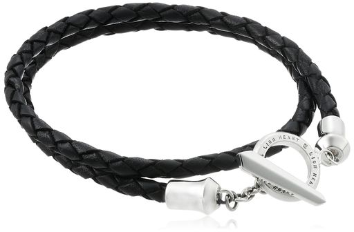 [ライオンハート]LIONHEARTforGiftレザーブレスレット/フェザー01BR0441SV