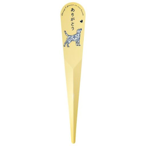 ヘッズ日本製フラワーピック3.6x20cmイエロー30枚ありがとういぬHEADSTY-FP6
