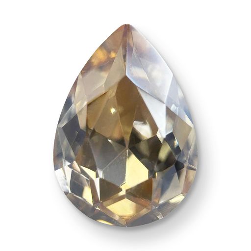 AURORAクリスタルドロップ-Vカット14x10mmゴールデンシャドウ10pcs