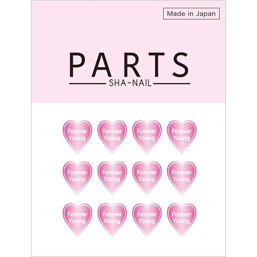 PARTSSHA-NAILハートAチェリーピンク PARTSSHA-NAILハートAチェリーピンク