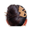 かんざし天然木手作り一本簪ヘアーかんざしヘアアクセサリー浴衣着物和装小物かざり髪飾り普段使い(ネコ/桃の木)