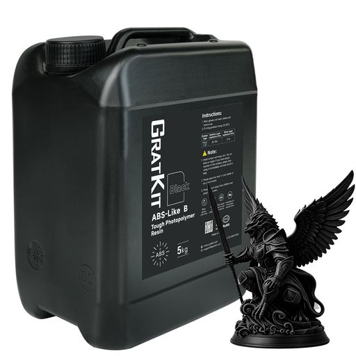 【高い強度と耐衝撃性】GratKit ABSライク樹脂は、一般的な3Dプリント用樹脂と比較して、剛性が高く、優れた耐衝撃性を備えています。変形しにくく、高強度プリントに最適です。例えば、構造部品、工業用プロトタイプ、小型物体などに適しています。 【高精度・低収縮率】低収縮率と優れた流動性により、機能部品やプロトタイプの精緻な表面ディテールとシャープなエッジを実現し、高い印刷成功率と印刷時間の短縮に保証します。 【幅広い用途】 GratKit ABSライク3Dプリンターレジンは、395~405nm波長のLCD/DLP/SLAプリンターのほぼすべてに対応しており、初心者から経験豊富なユーザーまで幅広くご利用いただけます。精巧なディスプレイモデルから、一定の強度や靭性が求められる工業部品まで、幅広い用途に対応します。 【環境に優しく低臭気】GratKit ABSレジンは低臭気処方で、家庭、スタジオ、屋内空間など、安全で快適な印刷環境を実現します。さらに、化学廃棄物や臭気汚染を低減するため、環境にも優しい製品です。