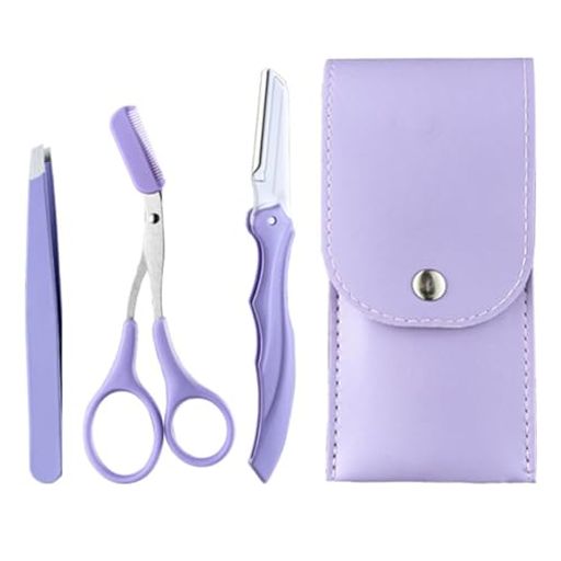 眉毛ハサミ眉毛セット眉毛剃り眉毛カット眉カットハサミ眉ハサミ眉コーム眉毛はさみ眉毛手入れ道具無痛..