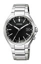 CITIZEN アテッサ ATTESA エコ ドライブ 電波時計 ( シルバー / ビジネス / 防水 / メンズ ) CB1120-50E ダイレクトフライト シチズン 電波ソーラー