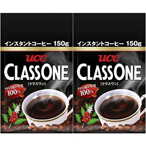 ucc クラスワン インスタントコーヒー チャック付袋タイプ 150g×2個