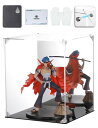 COOLTAKUフィギュアケースアクリルUVカット背面ミラーマグネット式磁石付き前扉コレクションケースより堅固組み立て式アクリルケースディスプレイケース防汚れ手袋クリーニングクロス…