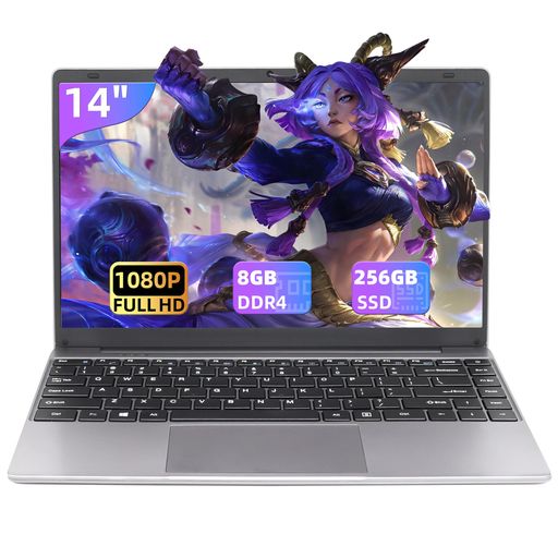 SERYUBノートパソコン【MS Office 2019】【Win 11Pro】14インチ1920*1080 IPS Webカメラ 高速静音CPU Celeron J4105 1.5~2.8Ghz/メモリ:DDR4 8GB/256GB