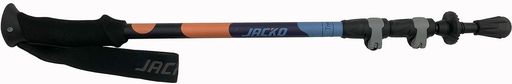 素材・材質:シャフト/#6061ジュラルミン 機能:イージーロックシステム2箇所採用 仕様:【イージーロックシステム】JACKOが開発した使い勝手のよい快適なロックシステムです。指一本でロック状態からロックフリーへ素早くチェンジ。手袋をしたままでも簡単に調節が可能です。付属品:40mmバスケット サイズ:収納時/57cm、使用時/最長125cm、シャフト径/14-16-18mm、商品重量:約270g(1本あたり) 原産国:台湾