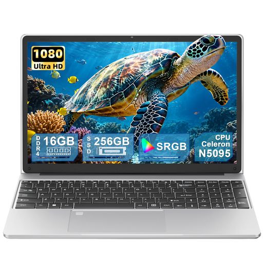 【2026最新ノートパソコン】15.6インチ Intel N5095( 6500Y より速い )16GB DDR4メモリ 256GB SSD
