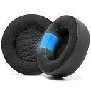 WCFreezeVirtuoso-CorsairVirtuosoゲーミングヘッドセット用ハイブリッドファブリック冷却ジェル交換用イヤーパッド、WickedCushions製、耐久性、厚さ、遮音性が向上|黒