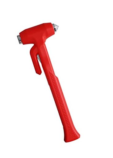 メルテック(meltec)車載用レスキューハンマー緊急脱出用シートベルトカッター付JIS規格適合準拠品ガラ..