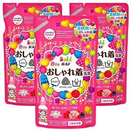 ボールド 液体 香りのおしゃれ着洗剤 詰め替え 400G×3個