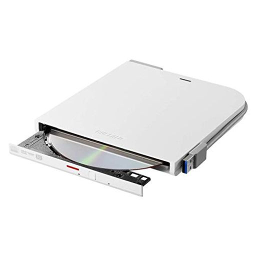 buffalo usb3.1(gen1)/3.0 Ot dvd/cdhCu oXp[ wP[u(dP[ut) ^|[^u [J[ window/mac zCg dvsm-ptv8u3-wh/n