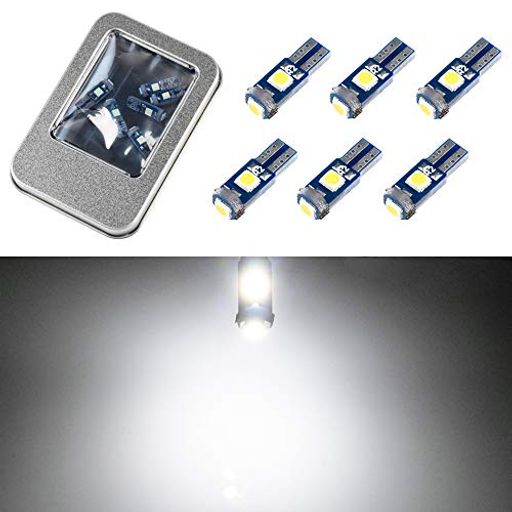 1797 T5 LED メーター球 パネル球 エアコン球 ウェッジ球 ホワイト 白 ダッシュボード メーター インパネ エアコンパネル ルーム 汎用 LEDバルブ LED電球 マイクロ ランプ ライト 12V 車用 バ…