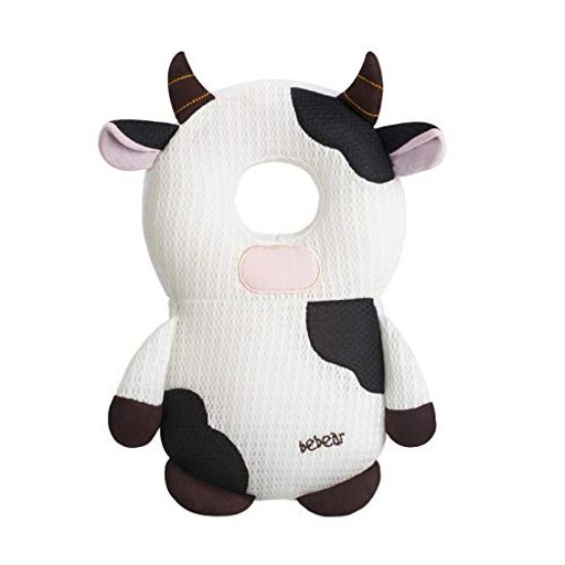 【ベビーアムール】BEBAMOUR 赤ちゃんのごっつん防止リュック 転倒防止リュック H型肩紐 ベビーヘッドガード クッション 怪我防止 頭部と背部への保護パッド (メッシュ-乳牛) 【ベビーアムール】BEBAMOUR 赤ちゃんのごっつん防止リュック 転倒防止リュック H型肩紐 ベビーヘッドガード クッション 怪我防止 頭部と背部への保護パッド (メッシュ-乳牛)