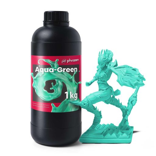 phrozen光造形3Dプリンター用UVレジン[Aqua-Green]光硬化樹脂LCD/SLA3Dプリンタ向け高精度低収縮硬化速..