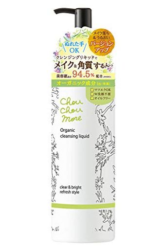 ChouChouMoreシュシュモアクレンジングリキッド390mL(フローラルハーブの香り)まつエクOKw洗顔不要/メ..
