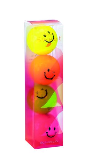 キャスコ(Kasco)ゴルフボールKIRASWEETキャラ4個入4色入