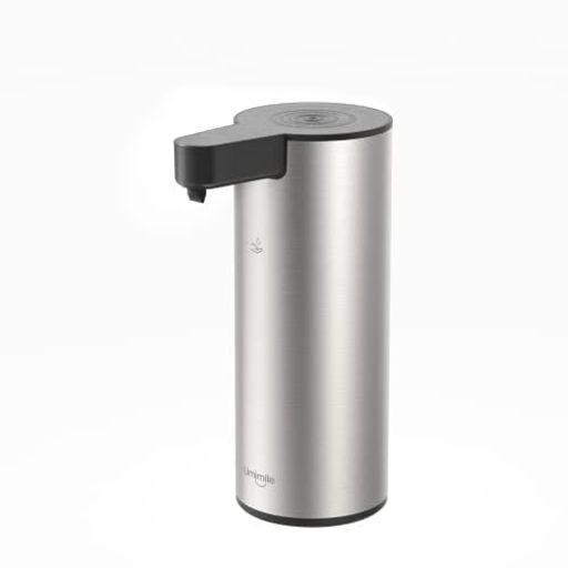 UMIMILE ソープディスペンサー 液体 自動 オートディスペンサー 吐出量4段階調整 270ML 防水 電池式 食器洗剤 ハンドソープ キッチン 洗面所などに適用