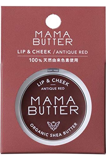 MAMA BUTTER ママバター リップ&チーク アンティークレッド 3グラム X 1 