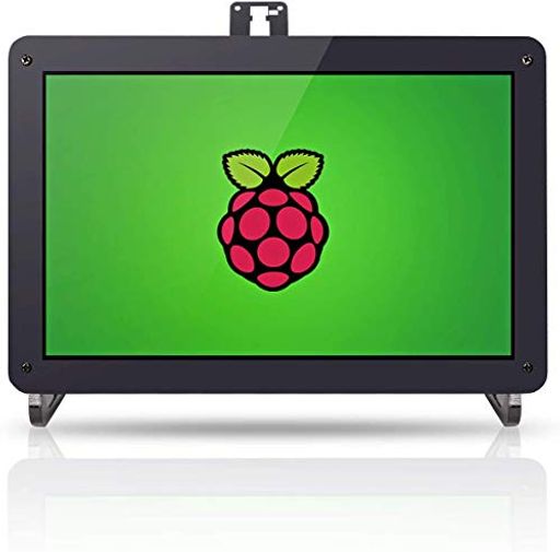 SUNFOUNDER RASPBERRY PI 4B用モニター10.1インチIPS HDMI LCDディスプレイ 1280X800ボタン操作ラズパイケースカメラホルダー&スタンド付き