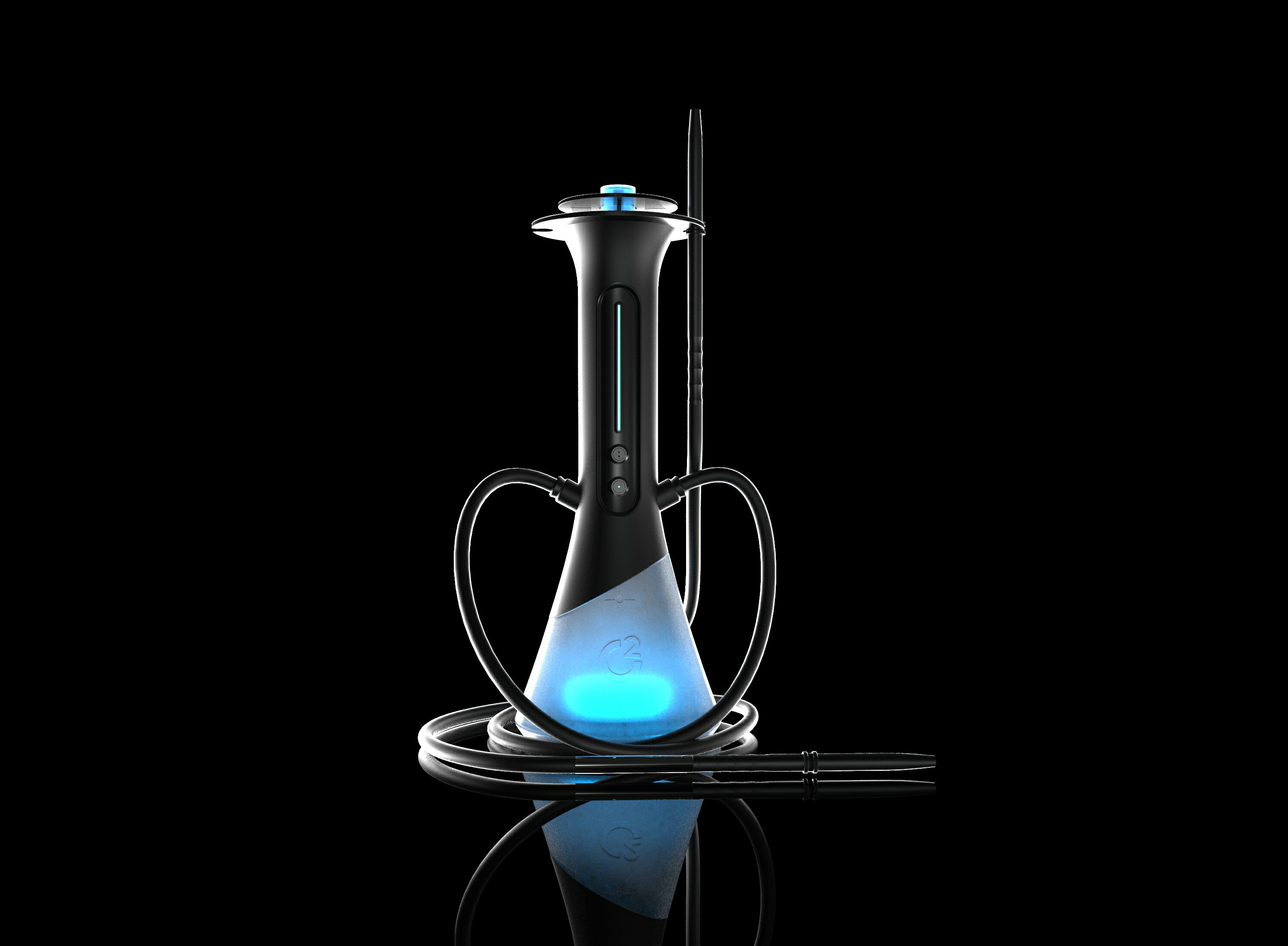  C2 Hookah Premium Electric Hookah ư