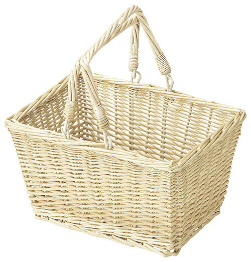 Rakuten - かご 即納可 カゴ バスケット 店内かご 買い物かご 店舗備品 2927 w35 d25 h20.5(36)cm