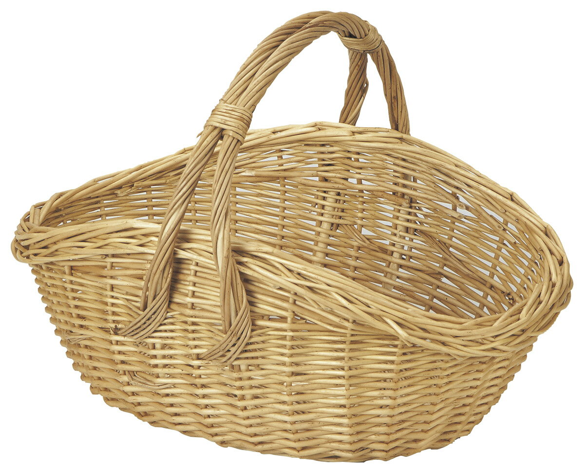Rakuten - 【即納可】カゴ　バスケット　収納　夏バッグ　盛りかご　買い物かご★4123★w40.5 d28 h18（29）cm