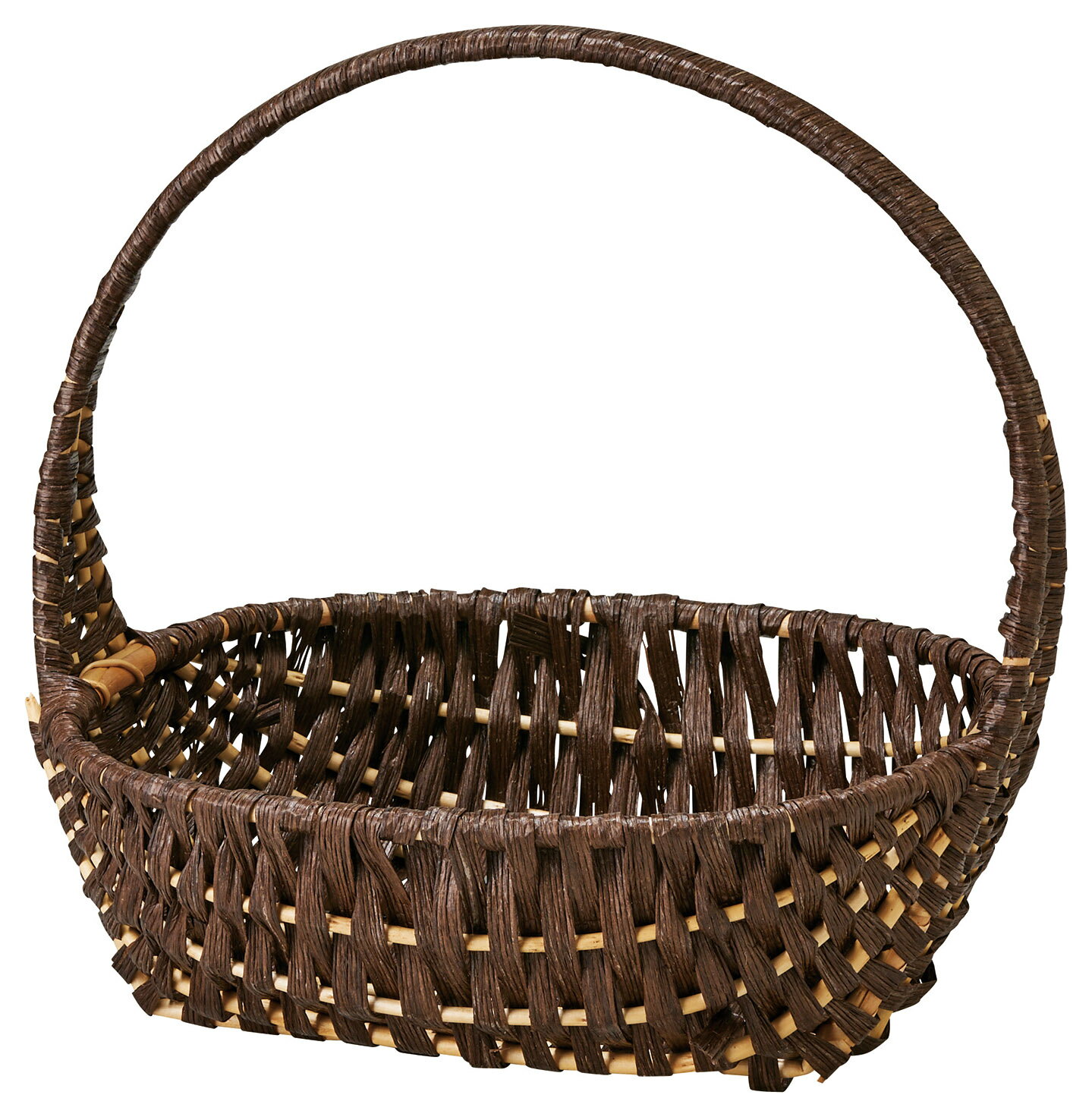 かご 即納可 カゴ バスケット 一本手把手付き 収納 果物 盛りかご 盛り籠 盛籠 盛かご もりかご フルーツ 果物かご 果物籠 果物入れ 果物籠盛 フルーツバスケット ギフト プレゼント ペーパー ペーパーバスケット 持ち手付きバスケット お供え 法事 71-74 w33 d28 h11.5(35)