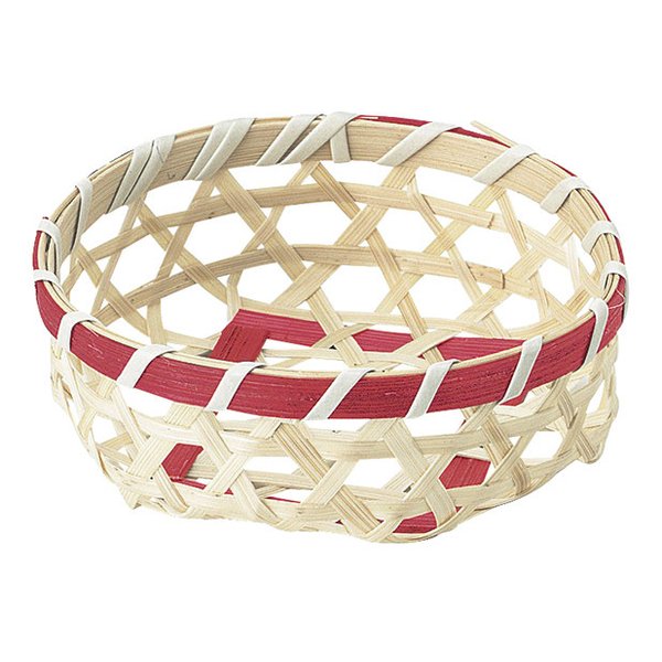 かご 即納可 カゴ バスケット ギフト ラッピング 容器 竹 2702 φ9 h3.5cm