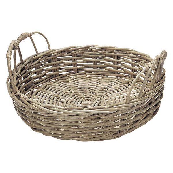 Rakuten - かご 即納可 カゴ バスケット 籐 ラタン 陳列 ディスプレイ インテリア 3370 φ45 h11(20)cm