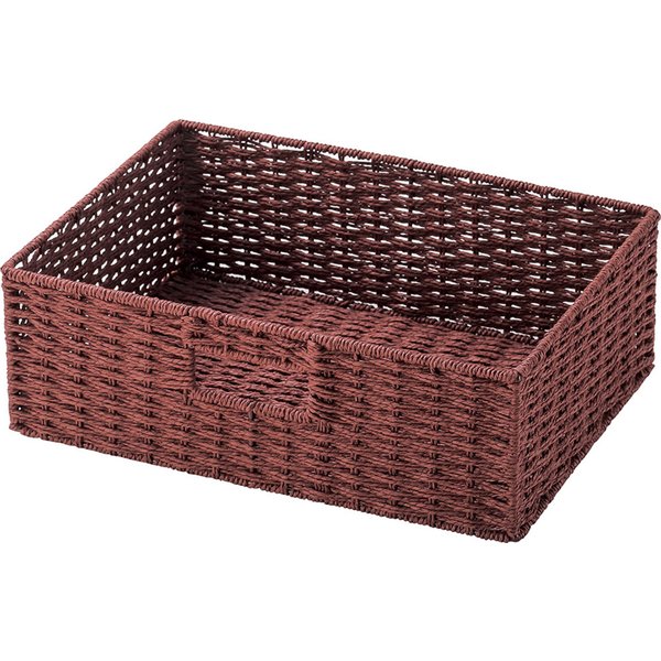 Rakuten - かご 即納可 カゴ バスケット 収納ケース かご カラーボックス インナーボックス H404R w36 d26 h10cm