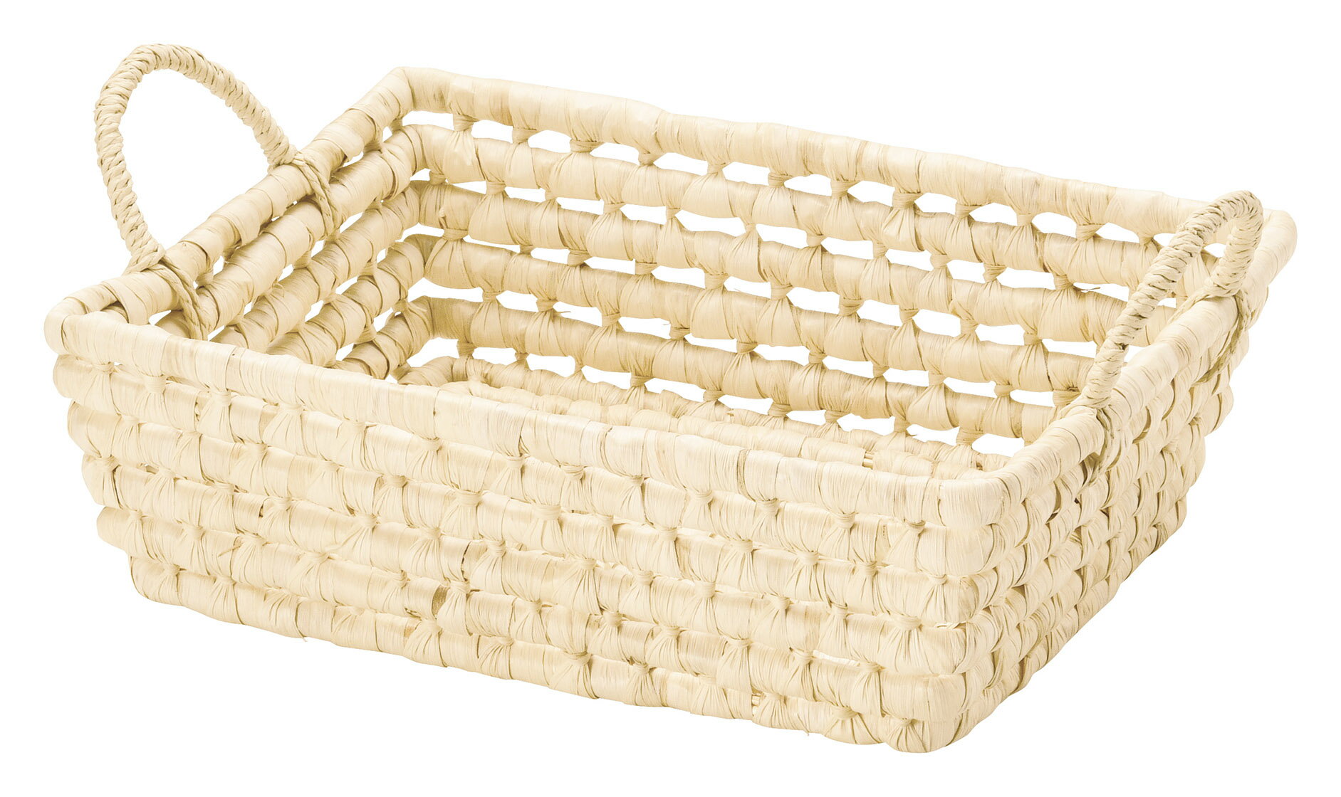 size：w38 d30 h13（19）cm 素材：メイズ 原産国：中国 ○商品によって色合いが若干違う事があります。 ○商品には個体差がございます。 ○無理な力や衝撃を加えると破損の原因となります。 ○表記されたサイズとは若干の違いがある事がございます。 　ご了承ください。 ○本商品を目的以外には使用しないでください。w38.5 d29.5 h13（21）cm