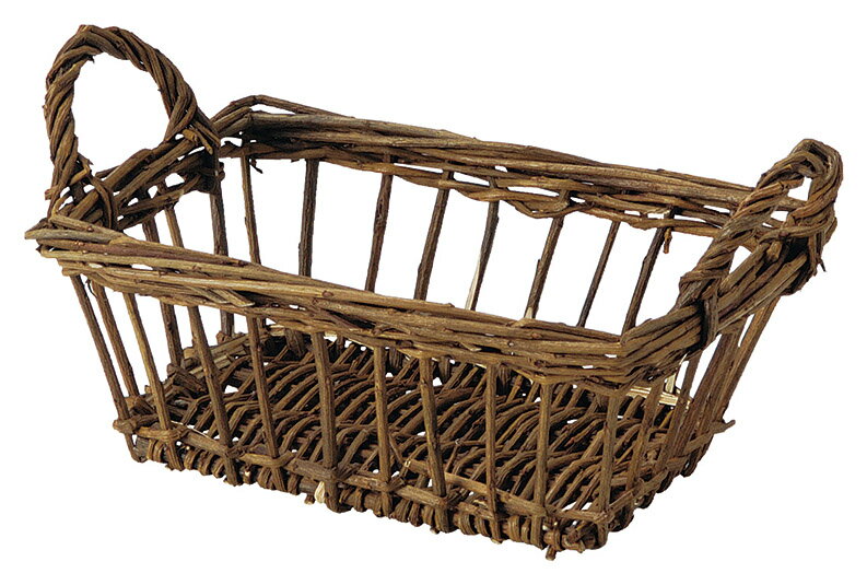 かご 即納可 カゴ バスケット ギフト ラッピング 容器 柳 4788 w21 d15 h8(15)cm