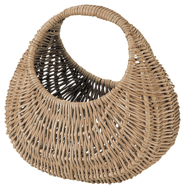 【即納可】カゴ　バスケット　カゴバッグ　夏　レディース　おしゃれ　柳　ハンドメイド　一本手★H182★