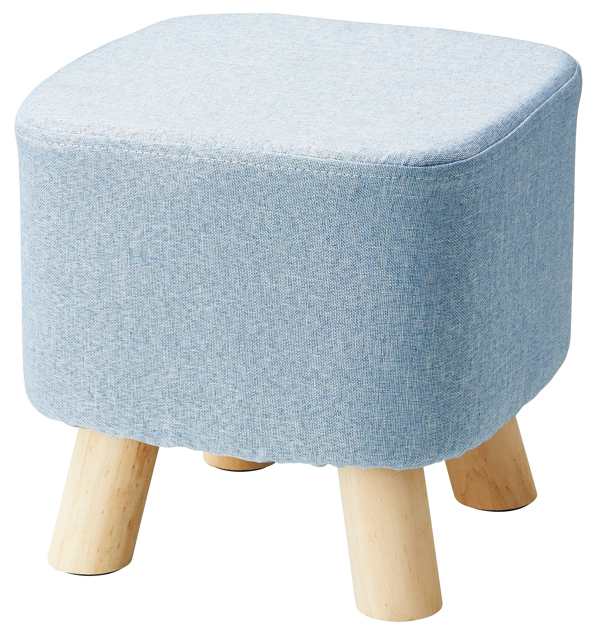 即納可 スツール BL ちょいころチェア ミニスツール オットマン 腰かけ かわいい w28d28h28cm