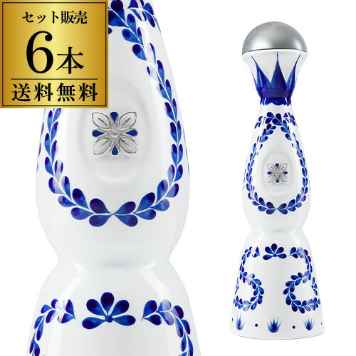 【全品P3倍 5/20限定 父の日 早割】正規品 クラセアスール レポサド 750ml 40度 6本セット 箱入 8ヵ月熟成 プレミアム テキーラ 100％アガベ メキシコ スピリッツ ナイト クラブ Clase Azul REPOSADO TEQUILA 虎S あす楽