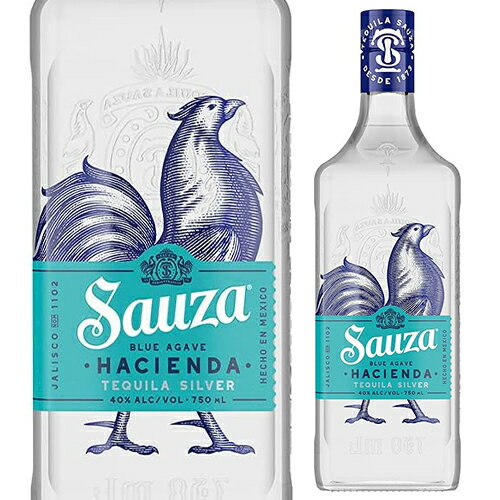 【全品P3倍 5/18限定 父の日 早割】サウザ シルバー 750ml 40度サウサ テキーラ SAUZA TEQUILA SILVER 長S likaman_SAS