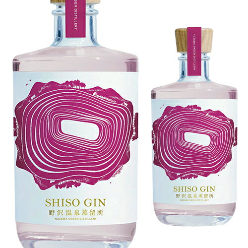 P3 6/1SHISO GIN 500ml 41 α Nozawa Onsen Distillery Ĺ ...