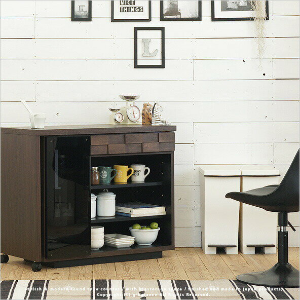 キッチンカウンター テーブル 間仕切り キッチン 収納 作業台 棚 ラック カウンター テーブル 食器棚 ロータイプ カウンターテーブル キッチン収納 レンジ台 キッチンキャビネット 完成品 ダストボックス ゴミ箱 引き出し 無垢 ガラス モダン