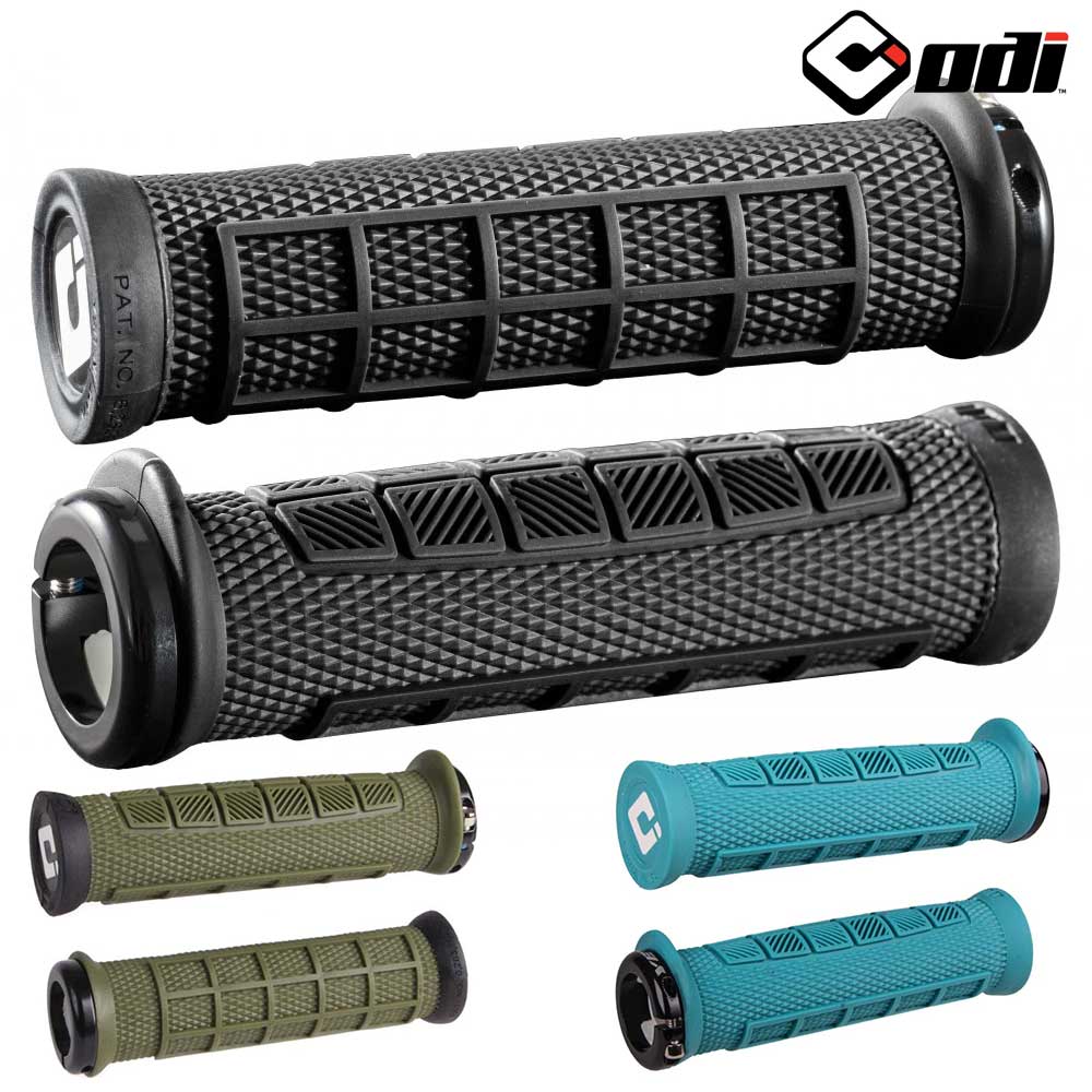 ODI ロックオングリップ オーディーアイ ELITE PRO V2.1 LOCK-ON GRIPS 130mm スノースクート 自転車 グリップ BMX ストリート パーク スノーパーク 交換 メンテナンス 交換パーツ