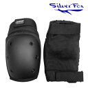 スケボー SILVERFOX シルバーフォックス プロテクター ニーパッド SP410 ONE SIZE（大人用） スケートボード SKATE あす楽 公式 正規店 コンビニ受取り可能