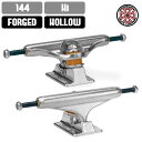 スケボー トラック INDEPENDENT インディペンデント STAGE11 144 FORGED HOLLOW SILVER TRUCKS スケートボード TRUCK SKATE あす楽 公式 正規店