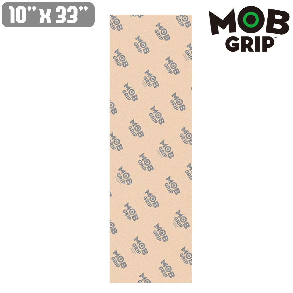 スケボー デッキテープ MOBGRIP モブグリップ デッキテープ モブグリップ MOBGRIP GRIP TAPE 10 x33 クリアーカラ スケートボード スケート SKATE あす楽 公式 正規品 コンビニ受取り可能