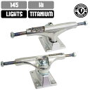 スケボー トラック THUNDER サンダー TITANIUM LIGHTS 3 POLISH 145 HI TRUCK スケートボード スケート SKATE あす楽 公式 正規品 コンビニ受取り可能