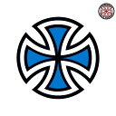 スケボー INDEPENDENT インディペンデント STICKER CUT CROSS 4