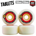 スケボー ウィール SPITFIRE スピットファイア FORMULA FOUR F4 WHEELS 101D TABLETS NATURAL スケートボード WHEEL SKATE あす楽 公式 正規店 コンビニ受取り可能